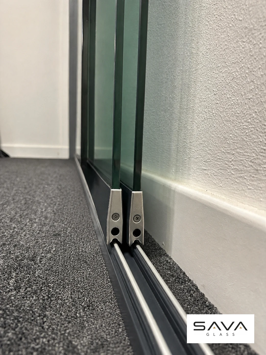Onder- en bovenrailset, 2-rail