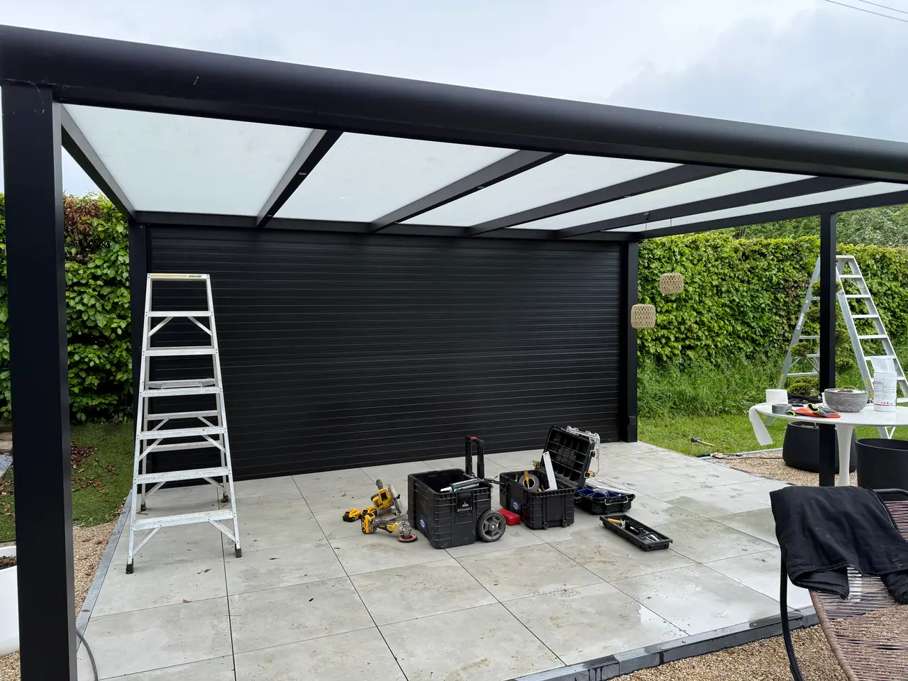 Canopy with a slat wall, photo 3