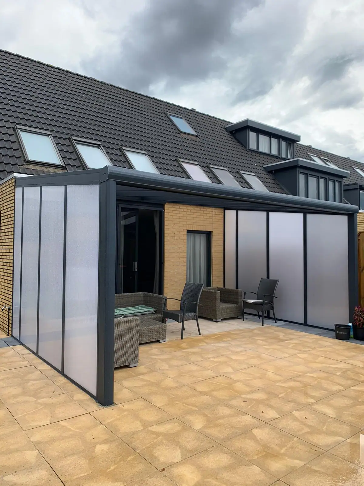 Canopy with polycarbonate, photo 2