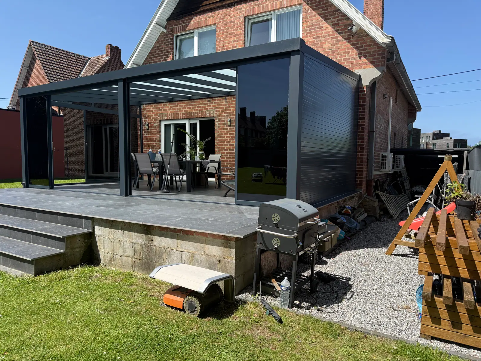 Veranda op een verhoogd terras — foto 2