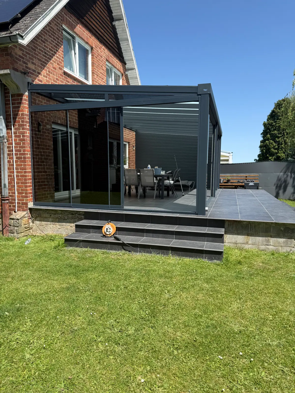 Veranda on a raised terrace, photo 5